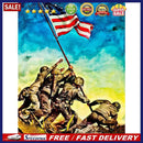 DIY Diamond Painting Kits Independence Day Soldier Full Round Drill Rhinest