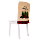 Creative Xmas Chair Covers Cloth Christmas Chair Cap for Home Table Dinner Decor