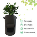 Potato Grow Bags Aeration Fabric Plant Growing Pots with Handle (33 Gallon)