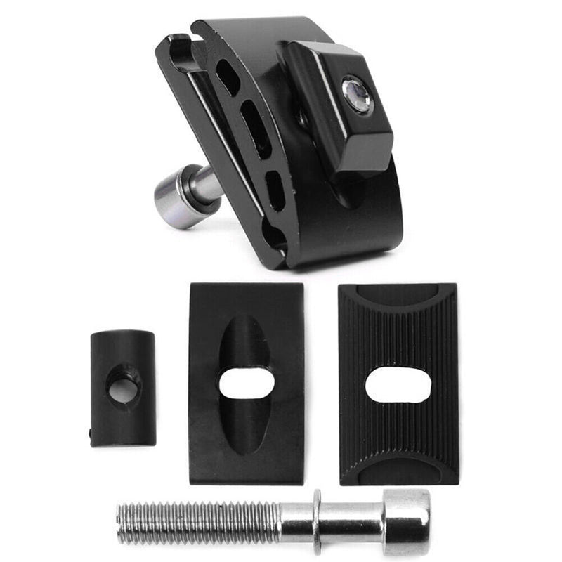 Aluminum Alloy Bicycle Seatpost Clamps Head Single Nail Bike Saddle Pipe Head