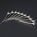 10pcs Hair Clips Hair Stainless Steel Hairdressing Sectioning Clips Clamp