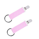 Hat Clips on Bag Travel Kids Gloves Keeper Holder Backpack Buckle (Pink)