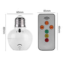 E27 Wireless Remote Control Light Holder Switch Socket for LED Bulbs (A) Newly