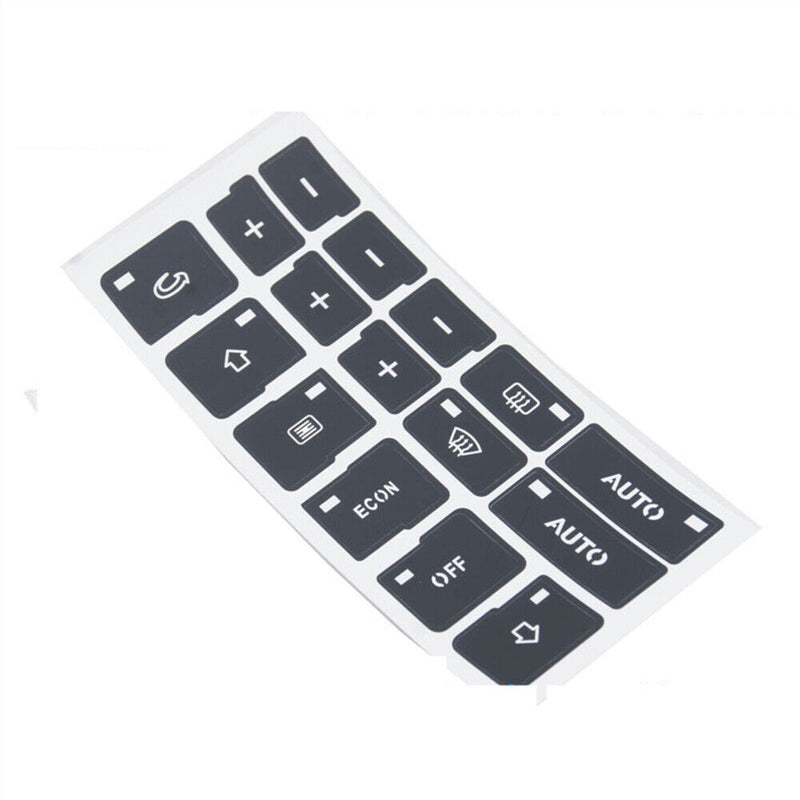 AC Climate Control Button Repair Decals Stickers For AUDI A4 B6 B7 2000-2004
