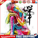 11CT Full Embroidery Kit Stamped Colorful Buddha Statue Cross Stitch Kits