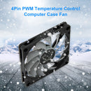 KH12H-P 8cm 4-Pin 3000RPM Speed Temperature Control PWM Computer Case Fan