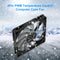 KH12H-P 8cm 4-Pin 3000RPM Speed Temperature Control PWM Computer Case Fan