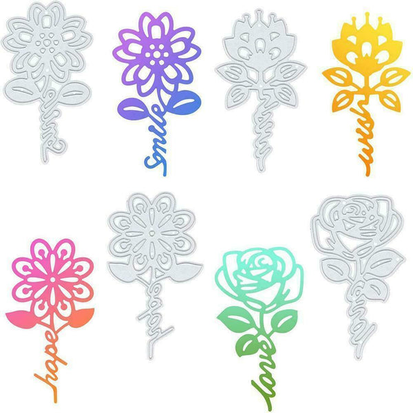 1xFlower Metal Cutting Dies Stencils Scrapbooking Embossing DIY Card Craft P4L4