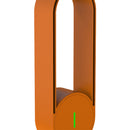 Negative Ion Air Purifier Toilet Anion Purification Smoke Remover (Orange)
