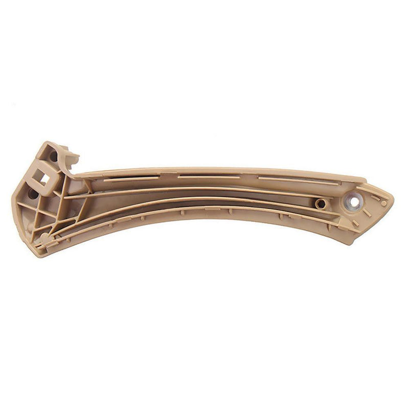 2pcs Right Side Inner Front Door Panel Pull Trim+Cover for  E90 E91 (Beige)