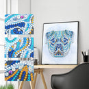 Part Drill Luminous Special Shaped DIY Dog 5D Diamond Painting (DZ518) Newly