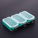 6 Compartment Waterproof Double Sided Fishing Storage Case Lure Box