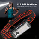 Type-C USB Rechargeable XPE LED Headlamp 4 Gear 400lm Waterproof Work Head Torch