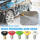 5pcs 250 BAR High Pressure Washer Snow Foam Lance Spray Nozzle Tip 5 Colors
