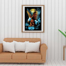 5D DIY Full Drill Diamond Painting Eagle Cross Stitch Mosaic Kit (w1645)