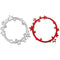 Star Border Metal Cutting Dies Scrapbooking Cards Embossing V4S1 Molds DIY Y8T3