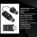 Wins System MIDI to USB MIDI Controller Wireless Adapter Transmission Cable