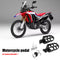 2x 8mm Motorcycle Foot Pegs Pedals Aluminum Alloy Footrests for Yamaha PW50