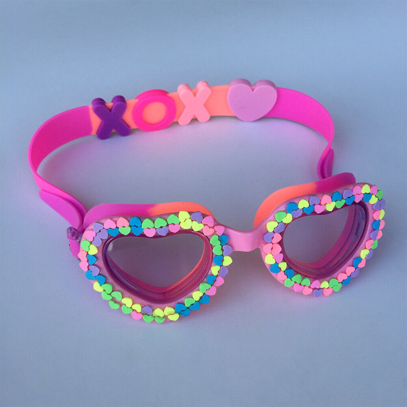 Childrens Swimming Goggles Cartoon Waterproof Anti Fog Eyewear Glasses (A) Newly