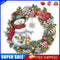 Snowman and Flowers Frameless Oil Paint by Numbers Hand Painted Art (S296)