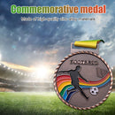 Football Game Medals Soccer Sport Winner Award Commemorative Medal (Copper)