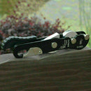 Stop Descender Self-Braking Climb Rescue Rappel Belay D3 L6N7 For 10-12mm D U8A3