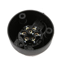 12V 7 Pin Plastic Trailer Towing Car Plug Socket Wiring Connector Adapter
