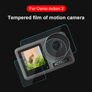 #A Tempered Glass Screen Protector Oil-proof Protective Film for DJI Osmo Action