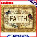 11CT Letter Stamped Embroidery DIY Full Cross Stitch Cotton Thread Printed Art