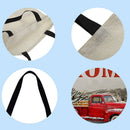 NEUF sac chariot lotus suspendu sacs d'épicerie réutilisables pour panier d'achat lot de 4 sacs