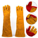 Fireplace Welding Gauntlets Works Gloves Soldering Accessory Welding Glove