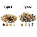 Multi-Colors Spacer Beads King Crown Beads Pendants Jewelry Making Supplies