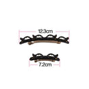 Clip Twist Barrettes Doul Layer Hair Clips Double Bangs Hairstyle Hairpin