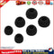 6pcs In Ear Earphone Silicone Earbuds Replacement for KZ LZ A4 DZ9 (Black) Newly