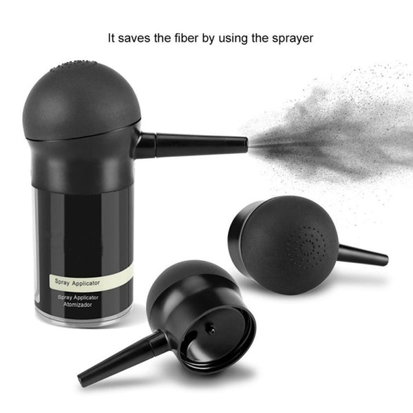 Women Style Pump Applicator Hair Building Fibers Spray  Hair Thickening Nozzle