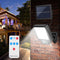 Solar Wall Light Outdoor Waterproof Motion Sensor Outdoor Garden Lamp (D) Newly
