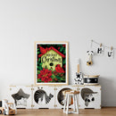 5D DIY Diamond Painting Red Bird Full Drill Rhinestone Mosaic Art Picture Kit