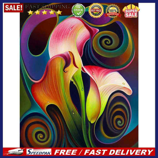 5D DIY Diamond Painting Full Round Drill Abstract Mosaic Picture Home Decorat