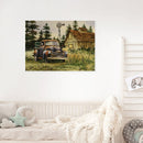Painting By Numbers Kit DIY Automobile Hand Painted Canvas Oil Art Picture