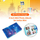 96 Pockets Polaroid Photo Album for Fujifilm Instax Mini Film (Starry Sky)