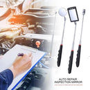 4pcs Adjustable Car Angle View Pen Automotive Telescopic Inspection Mirrors
