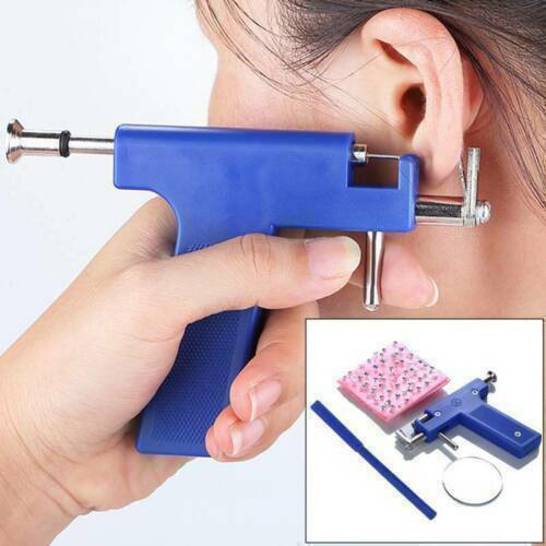 Ear Piercing Gun with 98pcs Studs Kit Tool Set For Ear Piercing Z7U4