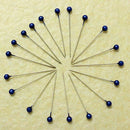 100X Round Head Dressmaking Sewing Straight Pins Mixed Color. Y0J3 Q8P6