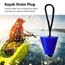 4x Kayak Canoe Boat Scupper Plugs Marine Dinghy Drain Holes Stopper (Blue) Newly