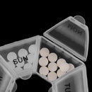 Health Care Organizer Medicine Box 7 Days Drug Container Pill Splitters Case