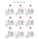 2 Roll Muay Thai Sanda Kick Boxing Training Hand Wraps Gloves (4.5 meter) Newly