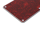 6 Holes Guitar Tremolo Cavity Cover Back Plate for ST SQ (Red Tortoise) Newly
