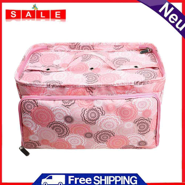600D Oxford Cloth Yarn Storage Bag Multifunctional Hook Knitting Tote Bags