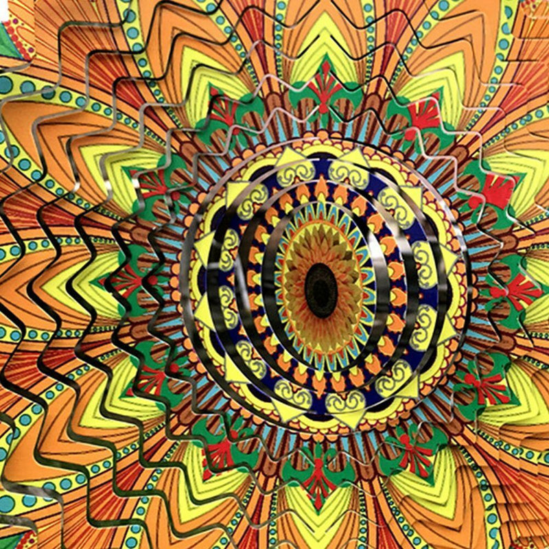 Decoration Wind Spinner Wind Chime SunFlower Wind Catchers Hanging Ornament