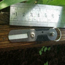 Outdoor Survival Pocket Steel Keychain Keyring CL G8N8 Q3D2 Tool Tool O2Z2